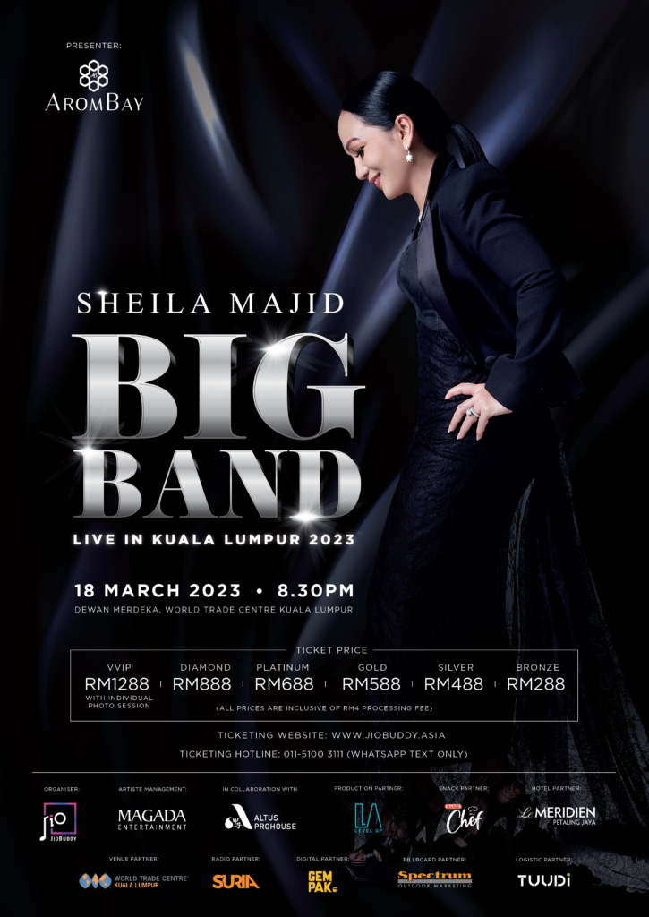 Sheila Majid Big Band Live In Kuala Lumpur World Trade Centre Kuala